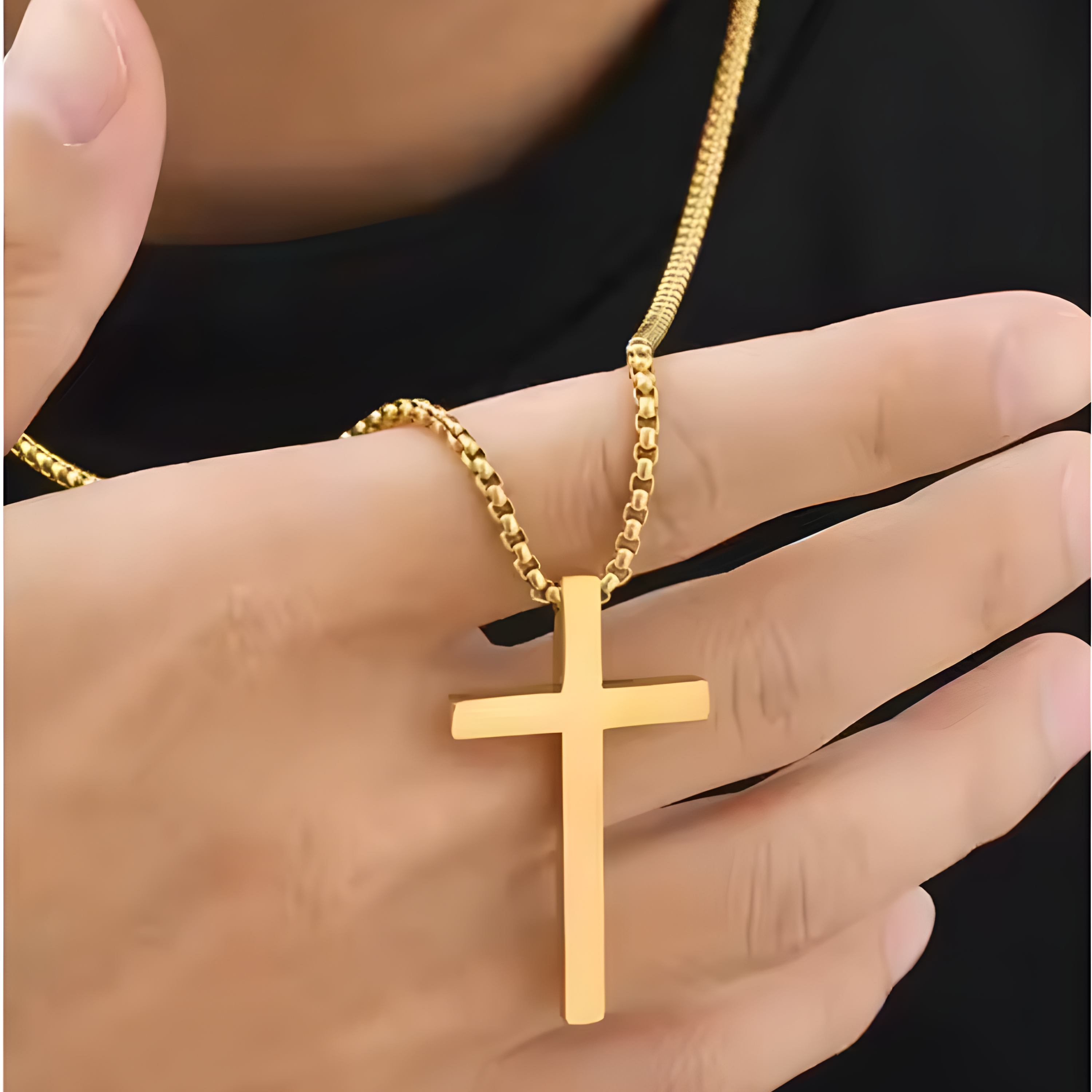 Solid Cross Chain
