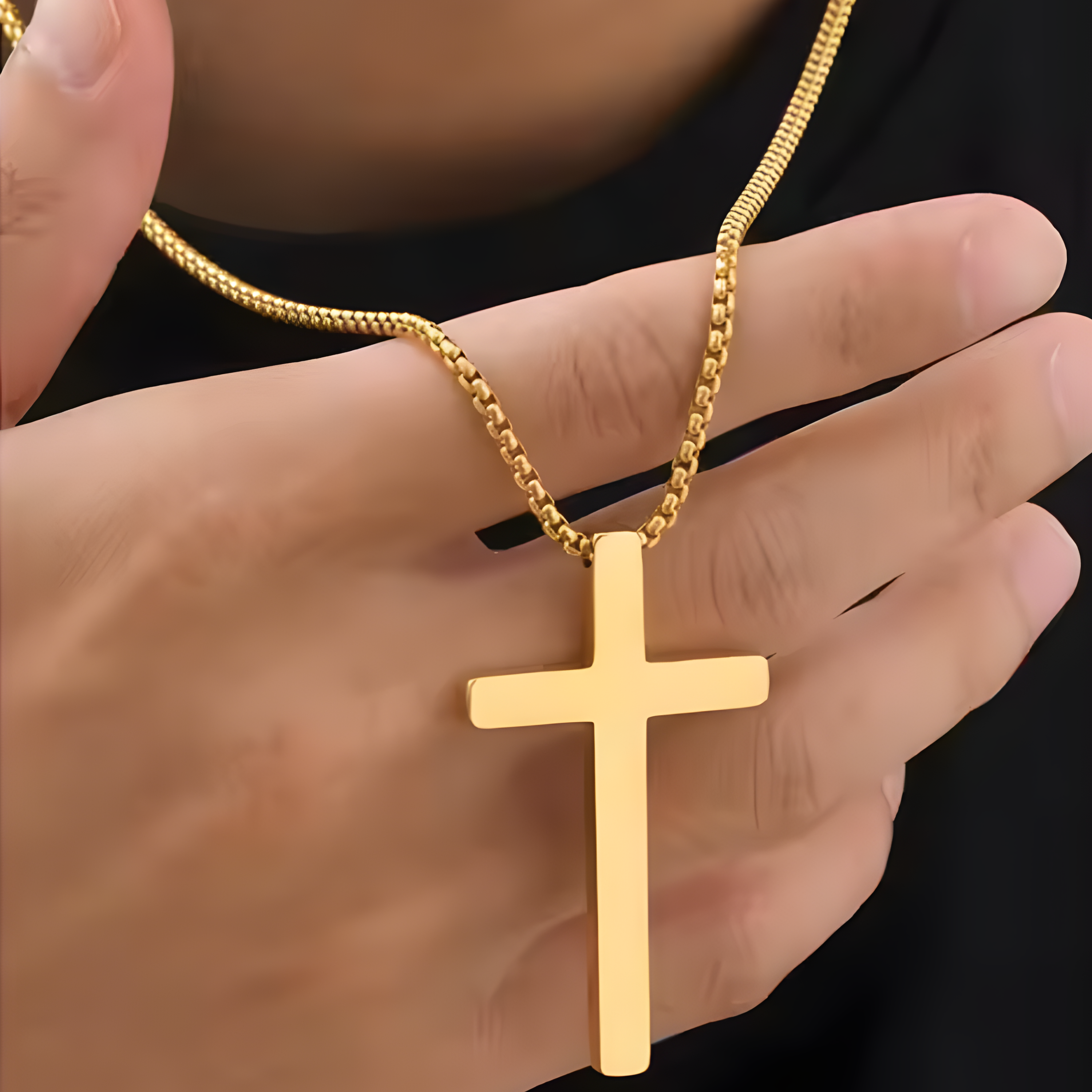 Solid Cross Chain