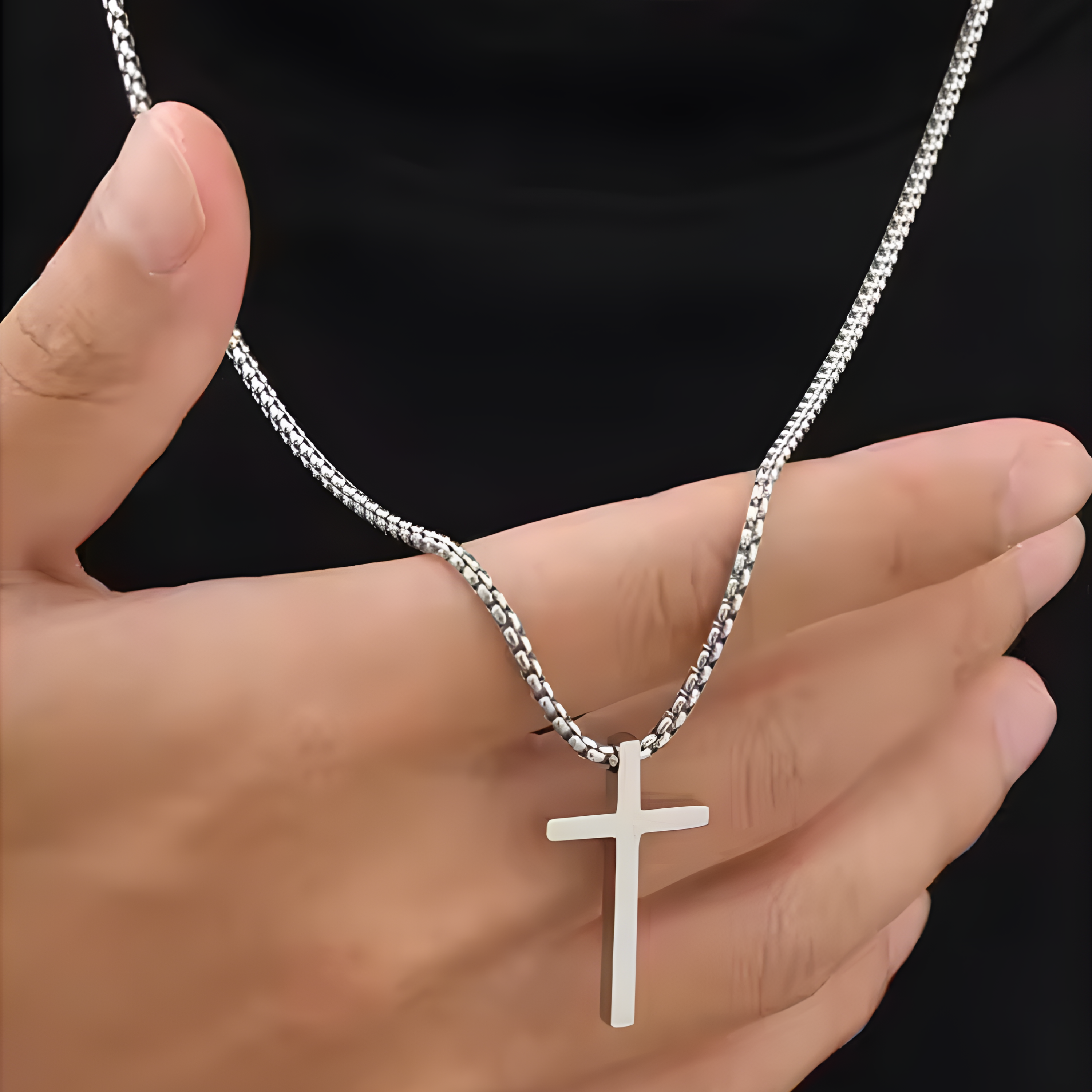 Solid Cross Chain