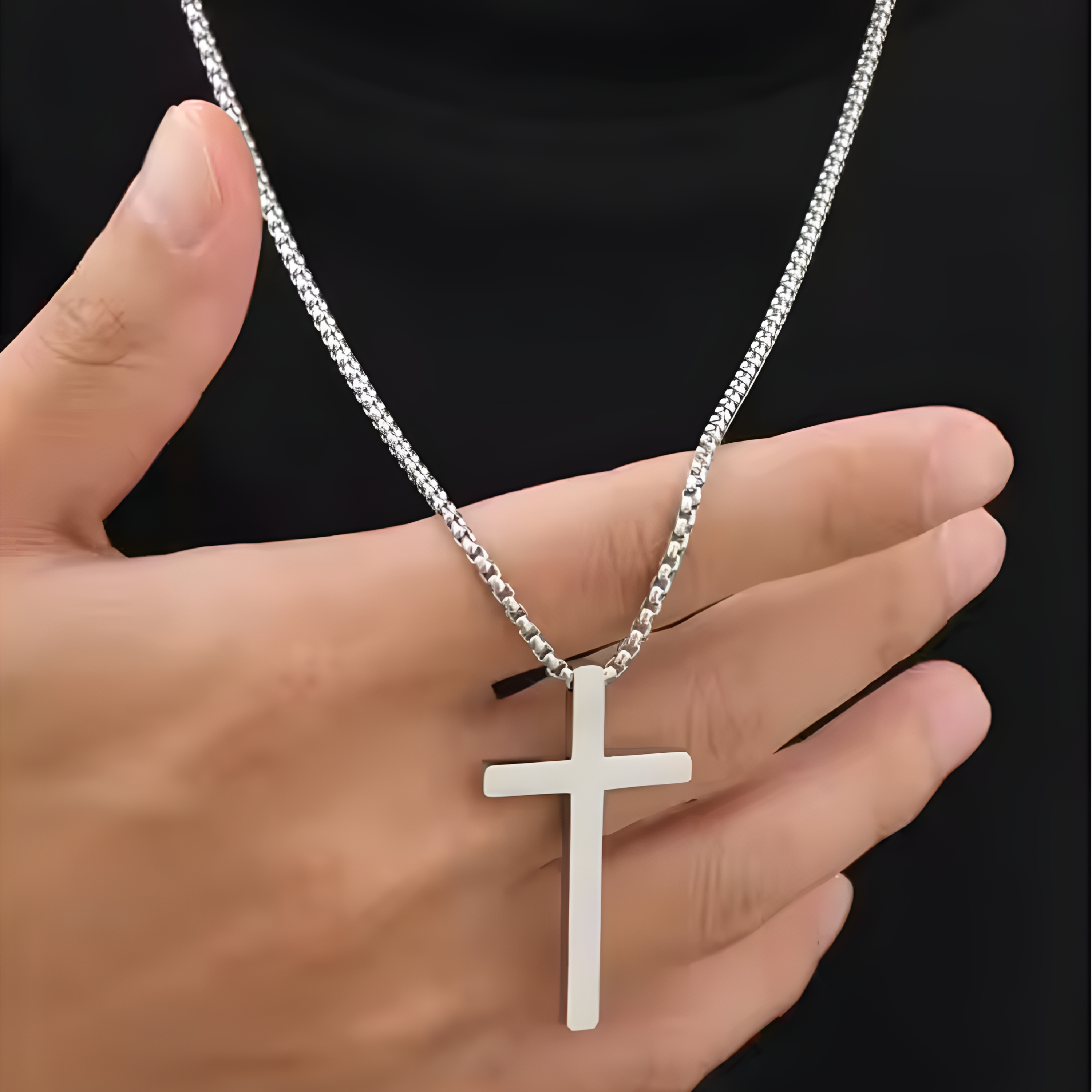Solid Cross Chain