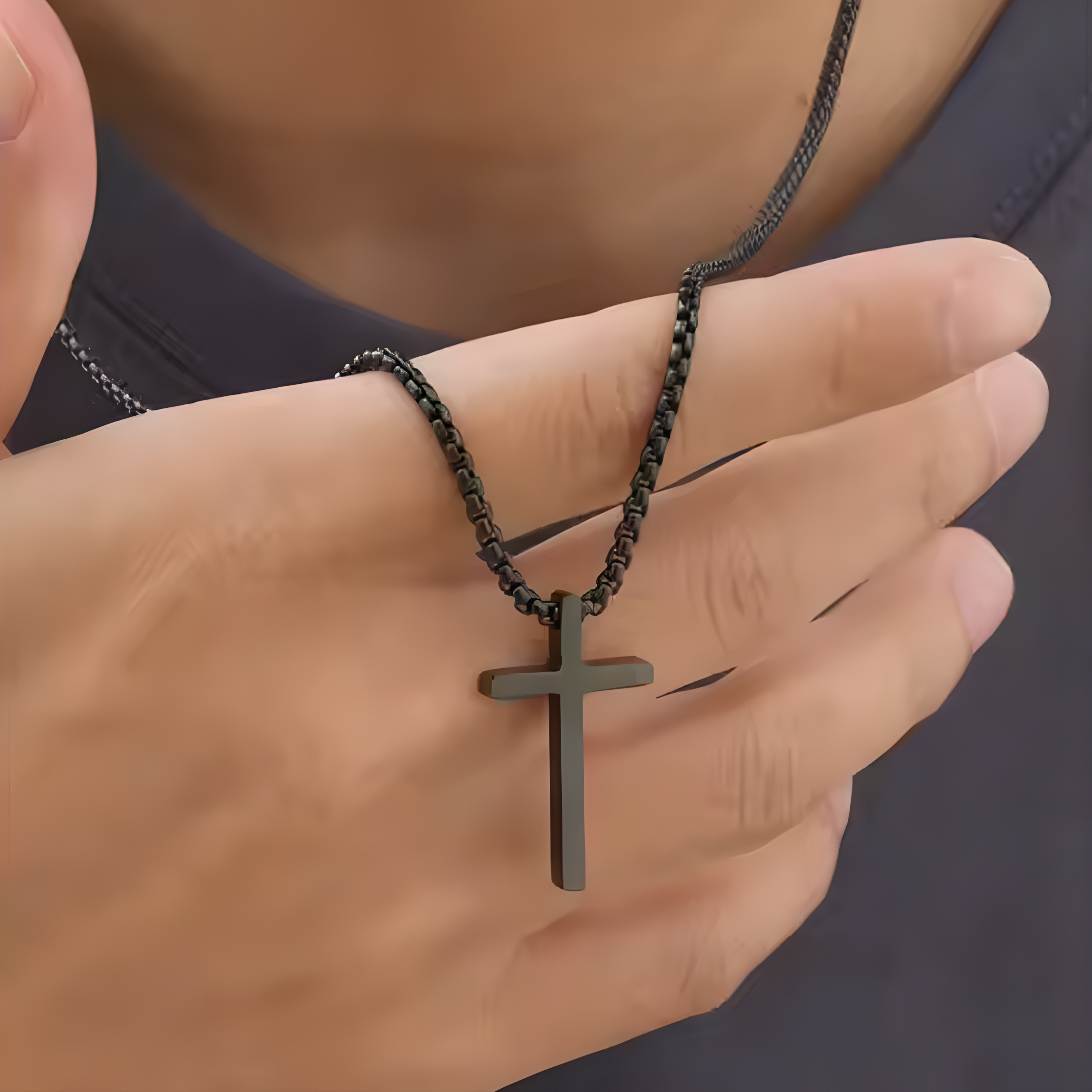 Solid Cross Chain