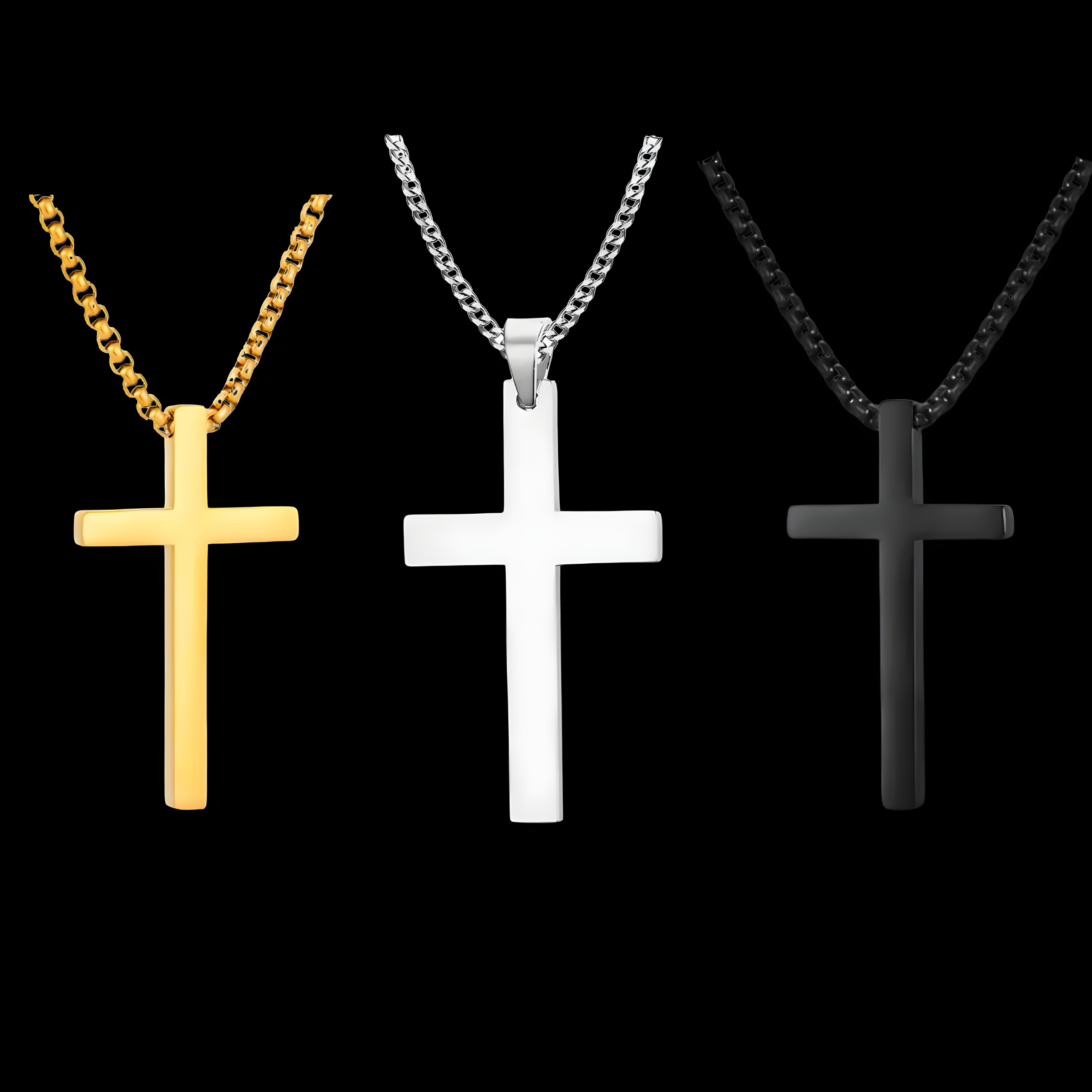 Solid Cross Chain