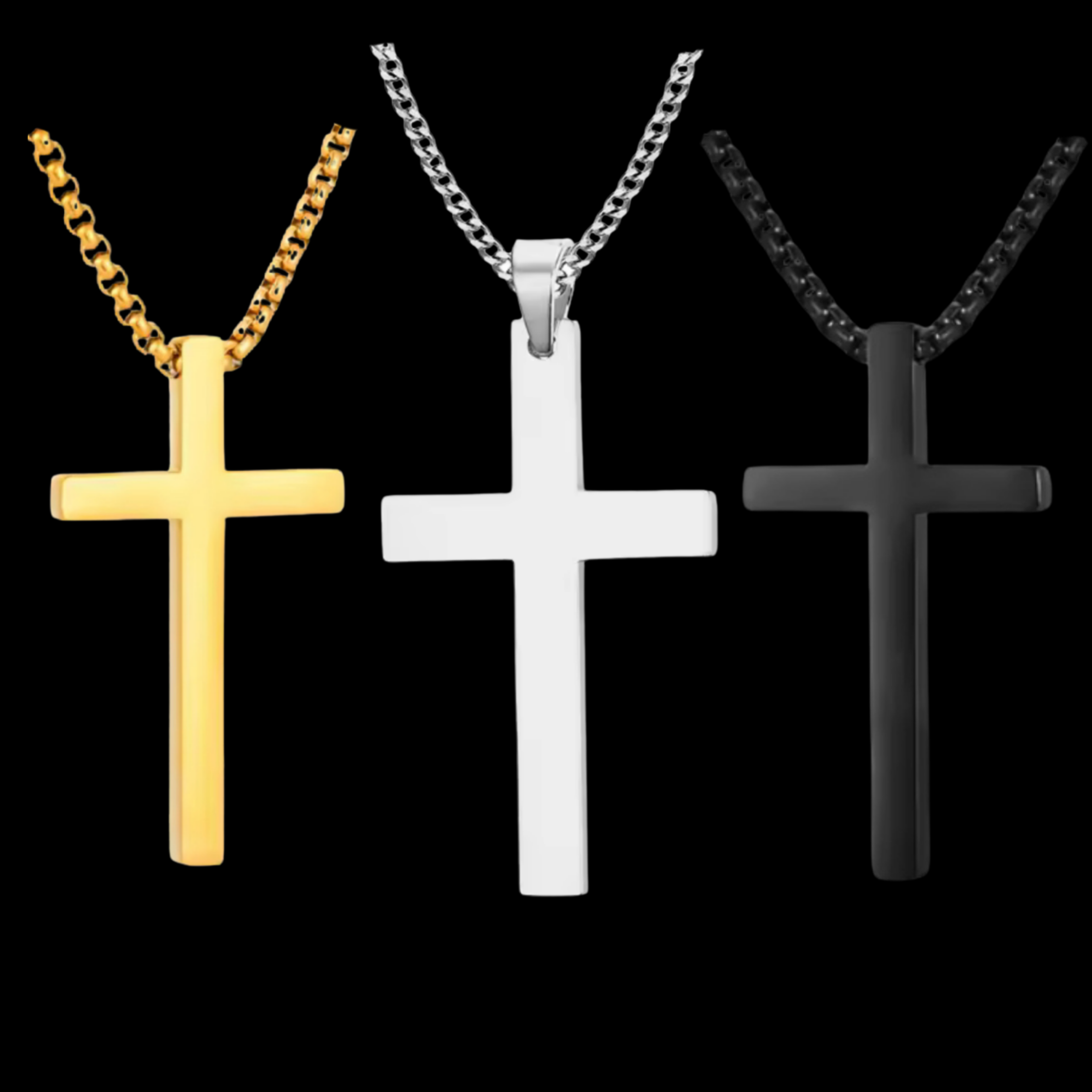 Solid Cross Chain